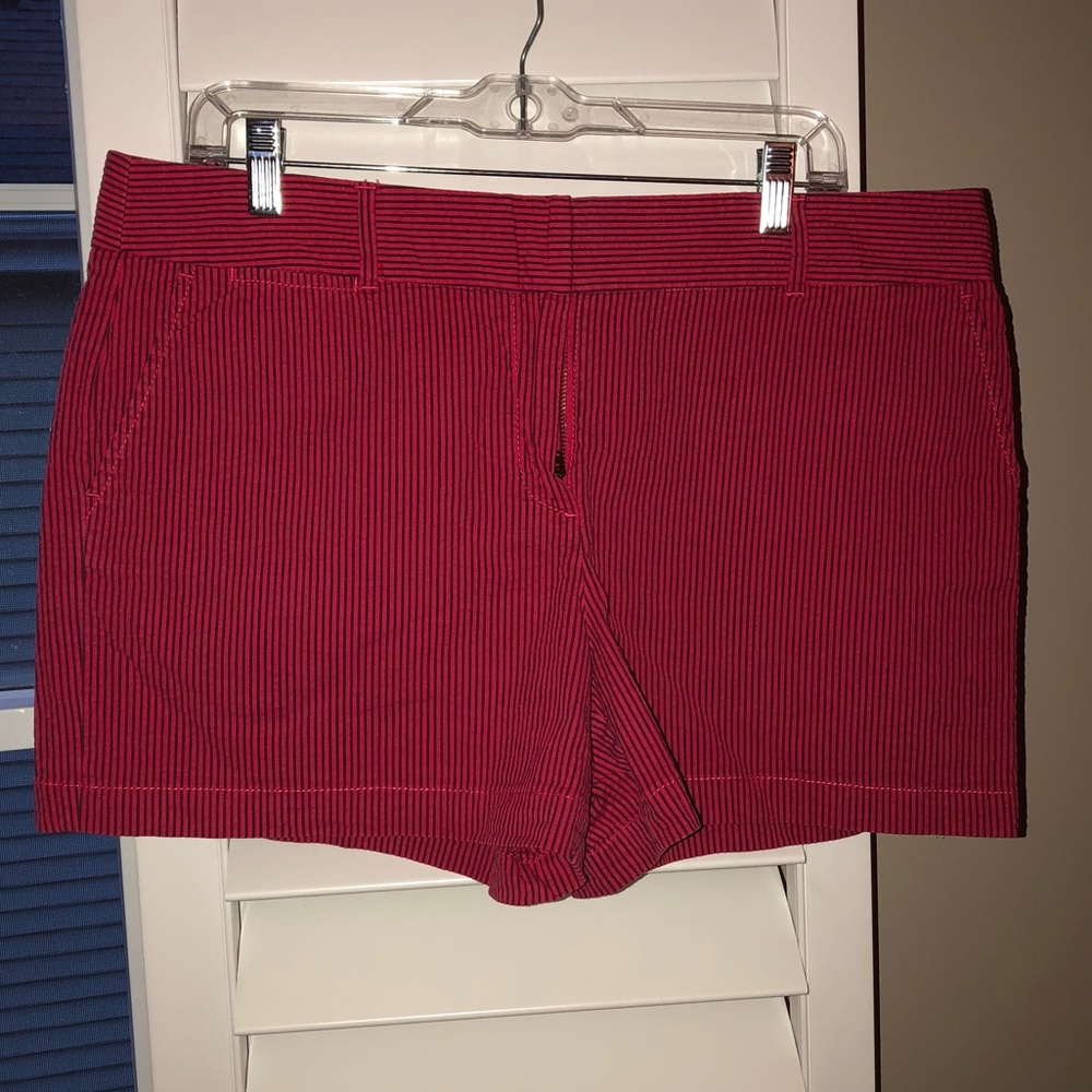 Loft ribbed sailor stripped shorts
